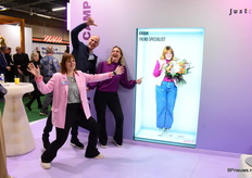 Stichting Chryson met de campagne Justchrys. Op de foto Geert, Anouk en Brigitte.